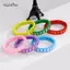 AqToCna Đầy Màu Sắc Pha Lê Men Lắc Tay Vòng Tay Nữ Handmade Cầu Vồng Đính Hạt Trang Sức Co Giãn Hình Học Bé Gái Quà Tặng Phụ Kiện AqToCna