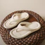 EVA Bên Ngoài Mặc Flip-Flops Nữ Mùa Hè Đế Mềm Màu Trơn Flip-Flops Giày Đi Biển 3QAE