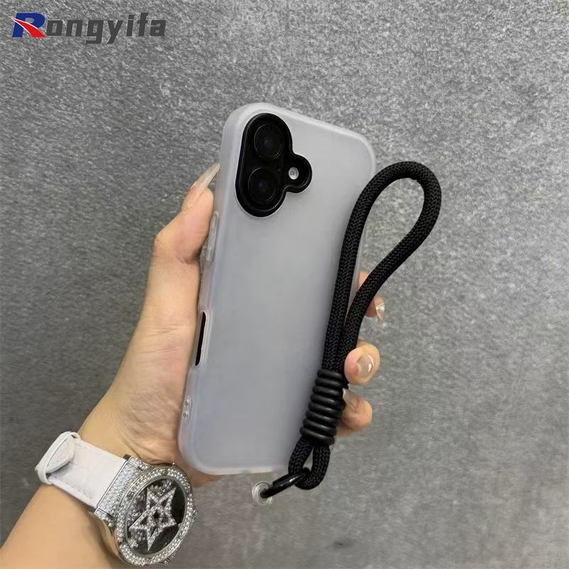 Ốp Lưng 2 Trong 1 Cho Xiaomi 17T 17 Pro Max 15T 14T 11T Pro Mi 11 Lite Vỏ Màu Kẹo Vỏ Điện Thoại Chống Sốc Dễ Thương Có Dây Buộc Ngắn