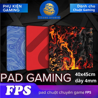 [Ship Nhanh] Lót chuột, pad chuột chuyên game FPS 40x45cm dày 3mm bề mặt speed chống trượt di chuột cực êm - CoobeStore