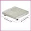 Chân Đế Cây Có Bánh Xe 8,07in Nhựa Nặng Xe Đẩy Caddy Giá Đỡ Đĩa Thực Vật Di Động Cho Chậu Hoa shopidaevn