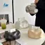 Hộp đựng khăn giấy trang trí phòng khách Hộp đựng khăn ăn bằng gốm cho bàn ăn Hộp đựng khăn giấy gia dụng Màu trắng sữa