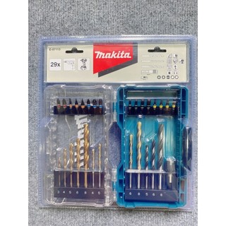 Bộ mũi khoan và mũi vít 29 chi tiết Makita E-07113