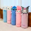 PS1 Sanrio Hello Kitty Kuromi My Melody Plushie Dòng Hình Trụ Sang Trọng Búp Bê Mèo Dài Thân Gối SP1