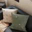 Gối tựa sofa hoa kiểu Pháp kèm ruột nhung mềm khóa kéo ẩn tháo giặt được trang trí phòng khách phòng ngủ decor nhà xinh