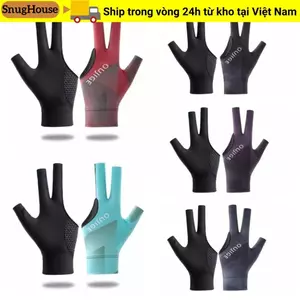 Găng tay ngáy SNUGHOUSE, Găng tay bi-a tay trái phải đàn hồi, Găng tay tập luyện ba ngón tay thoáng khí chống trượt Phụ kiện tập thể dục