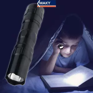MAKY Led Mini Đèn Pin Mạnh 3W Hợp Kim Nhôm Led Quà Tặng Mạnh Đèn Pin Di Động Nhỏ Đèn Pin VN