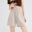Quần Short Nữ Mùa Hè Eo Cao Thoải Mái A-Chân Túi Lớn Phong Cách Hàn Quốc Ins ✨Luyoo25.vn✨