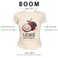 BOOM Áo Baby Tee Nữ Cotton Ôm Body-Áo Thun Ngắn Tay Y2K In Hình PhongCách Mùa Hè, Cổ Tròn Hàng Đầucách hàn quốc phong448