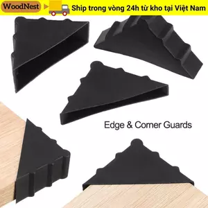 GỖ 10 Chiếc Góc Bảo Vệ Bé Mềm Đóng Gói Bảo Vệ Góc Bảo Vệ Nội Thất Bảo Vệ Trẻ Em An Ninh Dải Chống Va Chạm