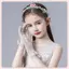 JRP Găng Tay Cưới Cho Cô Dâu Ngọc Trai Trang Trí Lưới Sân Khấu Hiệu Suất Phong Cách Công Chúa Chụp Ảnh Phòng Thu Ngón Tay Trắng Tách JRP