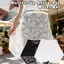 1 / 2 Chiếc Váy ren thắt lưng có nút có thể điều chỉnh | Váy xếp nếp bằng vải Polyester viền bất đối xứng không đều, phong cách lãng mạn cổ điển Y2K dành cho nữ