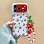 Ốp Điện Thoại Long Lanh Cherry Chain Cho iPhone 17 Pro Max 16 15 14 Vỏ Bảo Vệ Chống Sốc