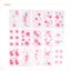 PNPIA- 30 Chiếc Hoa Anh Đào Series Hình Xăm Gợi Cảm Stiers Nhỏ Tươi Hình Xăm Stiers Giấc Mơ Hoa Mô Phỏng Tạm Thời Hình Xăm Stiers