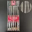 Đũa inox phong cách Hàn Quốc, mẫu mới, bộ 5 chiếc, chống bỏng và chống trượt, đũa inox 304
