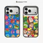 Ốp điện thoại từ tính lưới Anime vui nhộn cho iPhone 16 Plus 17 16 15 14 13 12 17Pro Max 17Air Ốp lưng bảo vệ chống sốc