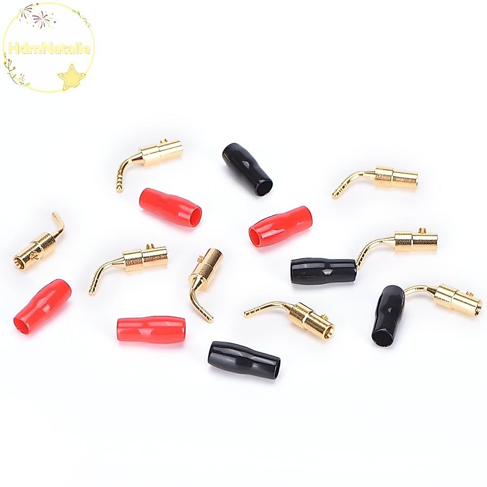 Hdmnatalie 8 Chiếc 2MM Loa Âm Thanh Cáp Pin Cắm Chuối Đầu Nối Vít Cho Hifi Bán VN