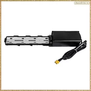 Phụ kiện xe đạp điện V8- Giá đỡ tấm gắn đế Pin với phụ tùng đường ray & đầu nối 4 chân