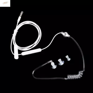 ZENZON Tai Nghe Walkie Màn Hình Ống Khí Mát Chống Bức Xạ Chống Bụi 3.5 Mm Tai Nghe Lò Xo An Ninh Âm Thanh Nổi Đơn
