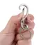 ECK 1 Hợp Kim Titan Carabiner Đa Năng Móc Khóa Ngoài TrờiWaist Treo Dây Xích Vòng Bule Bia Dụng Cụ Mở Chai HOT