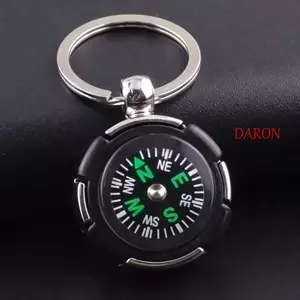 DARON Móc Khóa Người Trợ Giúp Tốt Hành Trình Phiêu Lưu Cưỡi Phụ Kiện Điều Hướng Móc Chìa Khóa Di Động Carabiner Móc Khóa Bỏ Túi La Bàn