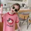 Váy thời trang ngắn tay cho bé gái 100-140 Váy ngủ hoạt hình màu tương phản Mickey