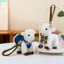 QEARY Đứng Mặt Dây Chuyền Cừu, Dễ Thương PP Cotton Tân Cương Búp Bê Cừu Cho Bé, Quà Lưu Niệm Du Lịch 14cm DIY Kawaii Cừu Sang Trọng Móc Khóa Túi Trang Trí