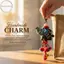 Hodou 1 Chiếc Handmade Voi Móc Khóa Truyền Thống Thái Vải Ganesha Mặt Dây Chuyền Hairball Cho Nữ Túi Quà Tặng VN