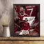 Cristiano Ronaldo Real Madrid Autograph Áp phích vải chống thấm nước không khung, Quạt nghệ thuật treo tường ngôi sao bóng đá Merch Quà lưu niệm cho trang trí quán Bar phòng ngủ