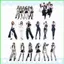 HT3 BABYMONSTER AHYEON Tấm Đứng RAMI CHIQUITA Acrylic Đứng Ký Hiệu Để Bàn Trang Trí TH3