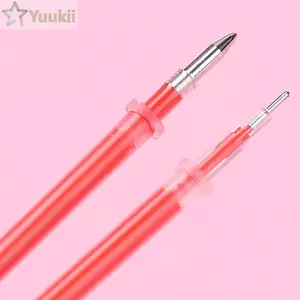 YUUKII 20 / 50 / 100 Chiếc / lô 0.5 Mm Lõi Trung Tính Bền Mịn Văn Phòng Phẩm Công Cụ Viết