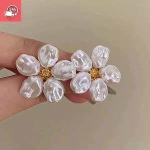 Bông tai nữ đi lại tinh tế cổ điển kiểu Pháp