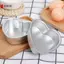 Khuôn Chảo Bánh Hình Trái Tim 3 Inch Đáy Chắc Chắn Hợp Kim Nhôm Bánh Sô Cô La Chảo Bạc Thiếc Khuôn Nướng Bánh VN