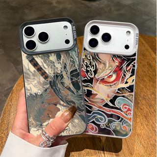 Dành cho iPhone 17 Pro Max 16 Pro / 15 14 13 12 11 XS Max "Luffy" "Zoro" Vỏ điện thoại mờ cứng / iPhone 12 11 X Xr 7 8 SE Vỏ mềm chống sốc Vỏ iPhone