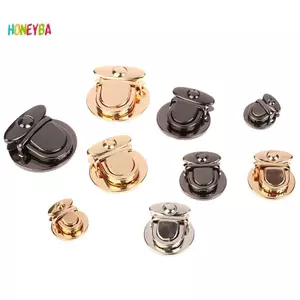< Honeyba > Đóng cửa Snap Clasps Craft DIY Metal Lo Bag Case Bule Clasp cho túi xách Túi đeo vai Ví Tote Phụ kiện phần cứng Đẹp