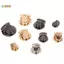 < Honeyba > Đóng cửa Snap Clasps Craft DIY Metal Lo Bag Case Bule Clasp cho túi xách Túi đeo vai Ví Tote Phụ kiện phần cứng Đẹp