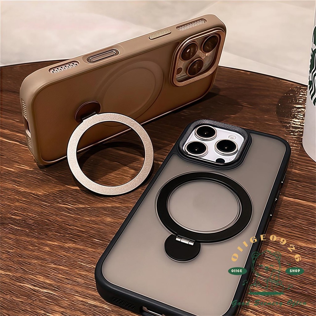 Cảm giác da 360 xoay khung từ tính Vỏ điện thoại iphone16 Pro Max 15 14 13 12 vỏ cho vỏ iPhone Vỏ mềm silicon TPU chống sốc