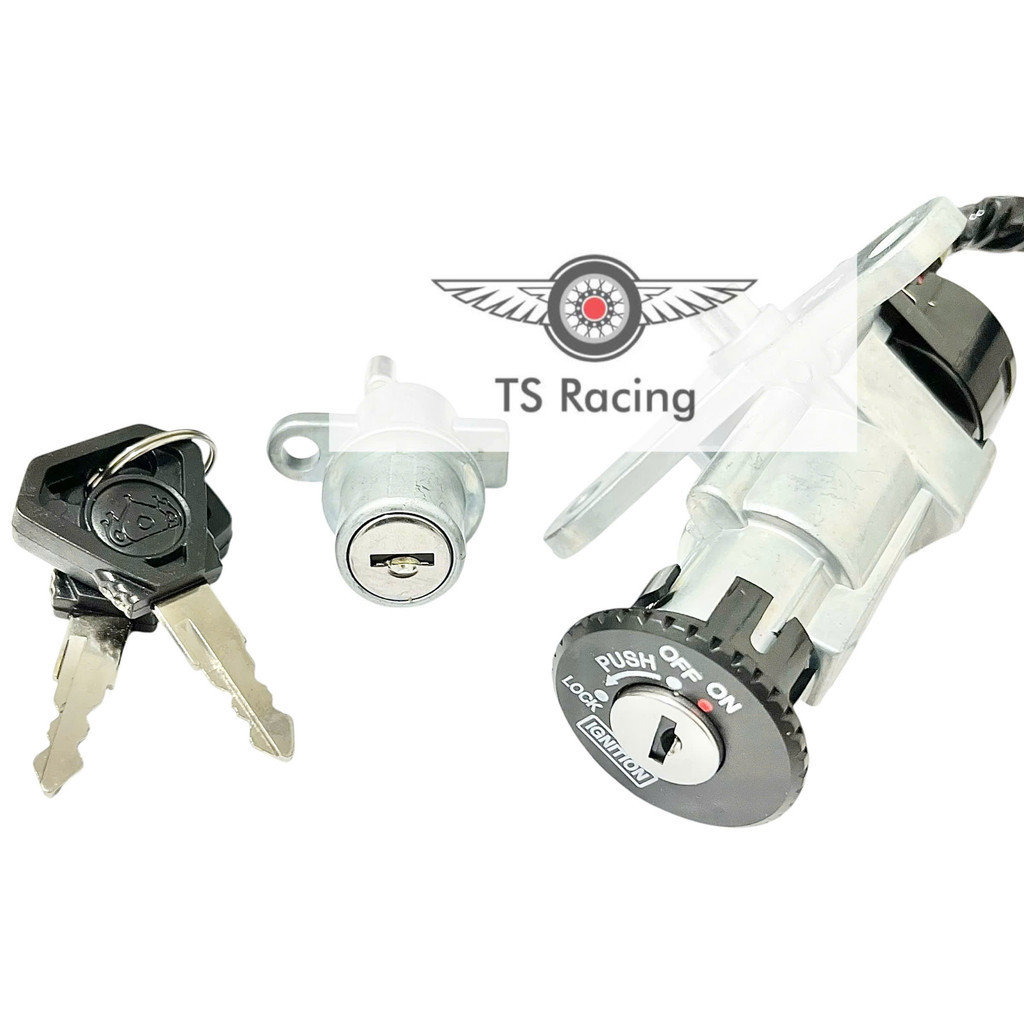 Bộ ổ khoá trước sau 4 dây jupiter v - jupiter r - jupiter mx vương niệm (gắn xe trung quốc)