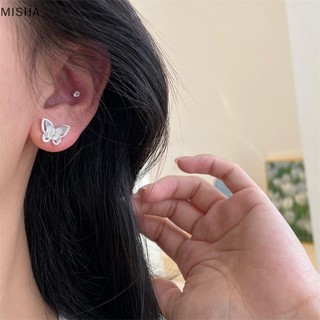Misa Ngọt Ngào Opal Trái Tim Bông Tai Bộ Dành Cho Nữ Cô Gái Hình Học Tinh Tế Tình Yêu Ngọc Trai Bông Tai Trang Sức Quà Tặng
