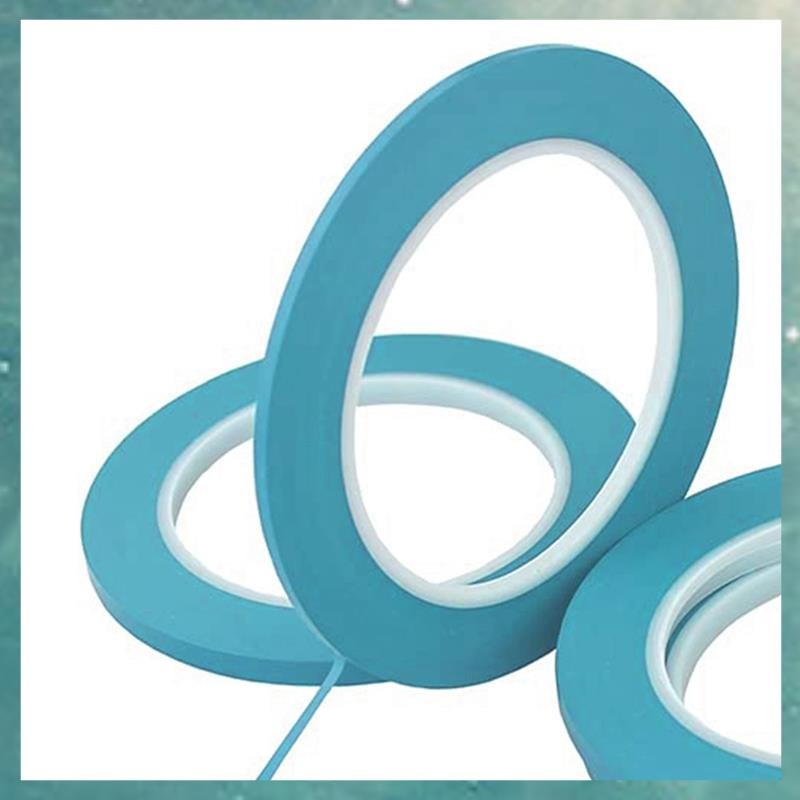 [uhktyltui.vn] Băng keo 6 cuộn Fine Line cao cấp Viny Fineline Masking Tape Painters Tape Blue (1 / 8 Inch 6 cái)