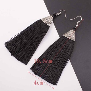 Bông Tai Nữ Phong Cách Mùa Hè với Tua Rua và Thiết Kế Xếp Chồng Dangle
