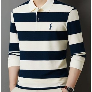 Áo sơ mi Polo sọc mùa đông dành cho nam - Giản dị và sành điệu