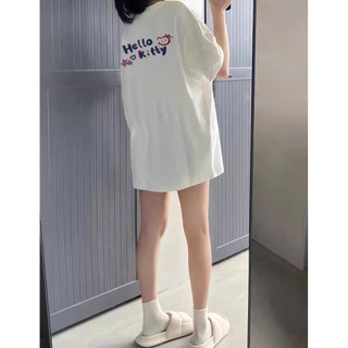 HIIXIIVI 100% Cotton Áo Thun Nữ Tay Ngắn Mùa Hè Phong Cách Hàn Quốc Thường Ngày Quá Khổ Người Phụ Nữ Baggy Rời Tee Nữ Độc Đáo 2026