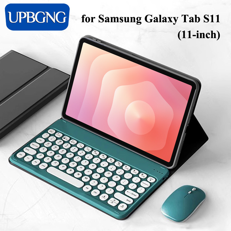 Ốp Lưng Bàn Phím Bluetooth Từ Tính Cho Samsung Galaxy Tab S11 11inch 2025 Bàn Phím Dành Cho Tab S11 SM-X730 Funda Phụ Kiện
