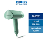 Bàn ủi hơi nước cầm tay PHILIPS STH3010 /70, bàn là hơi màu xanh min, ngăn chứa nước 100ML, có thể gấp gọn — ảnh 2