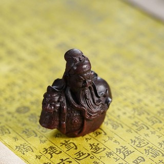 Tượng Tử Sa Quan Vân Trường, Gắc Nắp Ấm, Đồ Chơi Bàn Trà Đạo