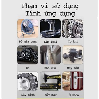 【COD】Dung dịch xịt bảo dưỡng kim loại đa năng, kết hợp tẩy rỉ và bôi trơn trong một sản phẩm tiện lợi và hiệu quả