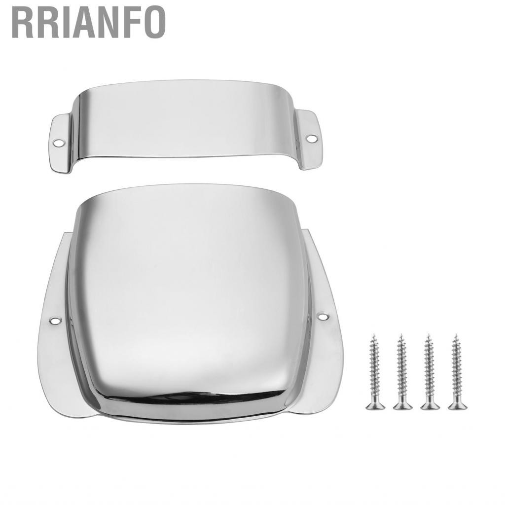 Rrianfo Rrianfo Bass Vintage Bridge Cover Kit Silver Metal Pickup Shell Phụ kiện