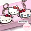 Móc Khóa Hello Kitty Acrylic Anime Kawaii - Quà Tặng Sango