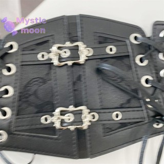 [Huyền bí] Thắt lưng Corset ren co giãn thời trang dành cho nữ Bé gái Co giãn rộng Cummerbunds Nữ Goth Punk Đầm Thắt lưng Quà tặng [Mới]